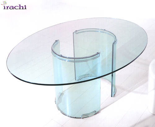 دکوراسیون شیشه های خم