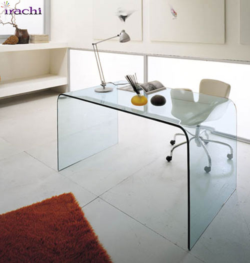 دکوراسیون شیشه های خم