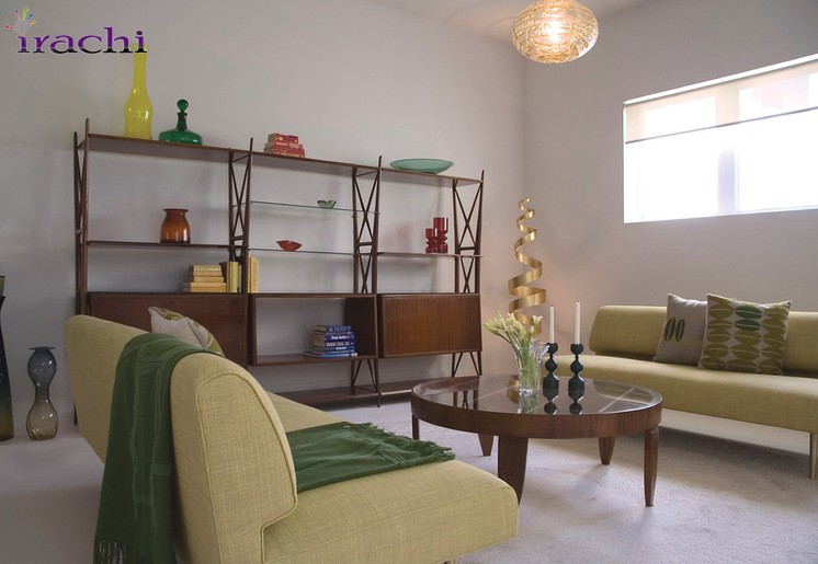 استفاده از بلور و گلدان های شیشه ای