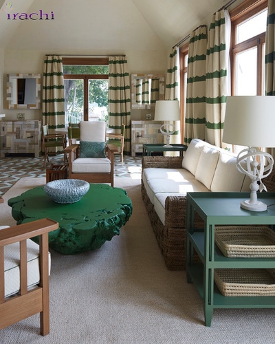 استفاده از رنگ سبز در دکوراسیون داخلی